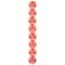 12 Pack: Orange Dyed Reconstituted Stone Pumpkin Beads, 25mm by Bead Landing™
